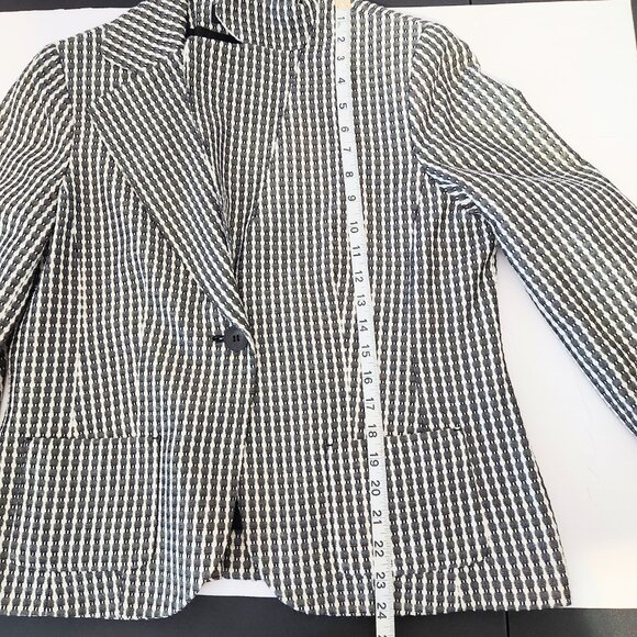 Jones New York Women's Black and White Jacket Size 12 - Picture 10 of 14